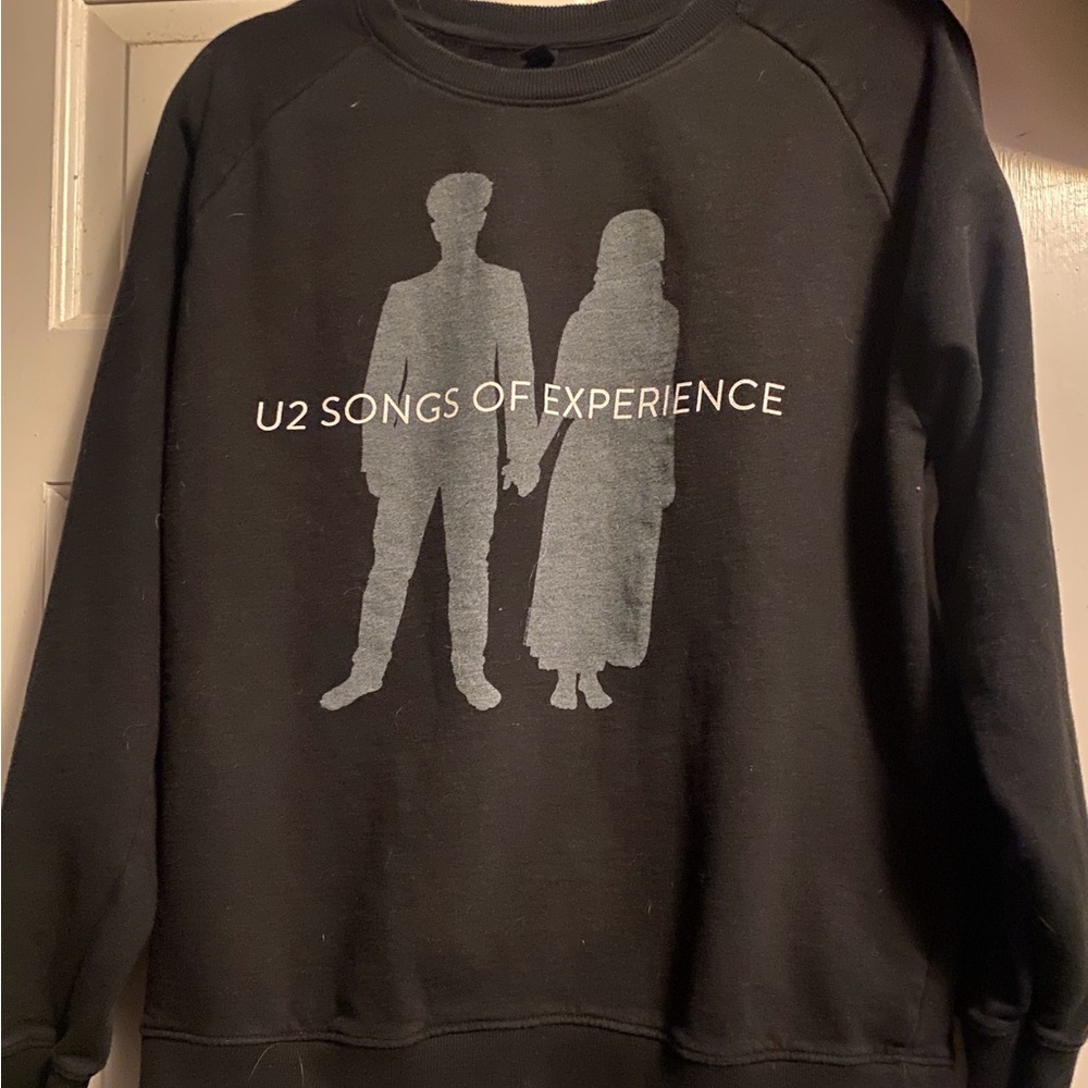 U2 “Songs of Experience” Black Crewneck Sweatshirt